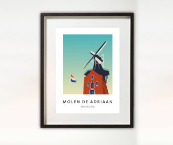 Haarlem Molen De Adriaan